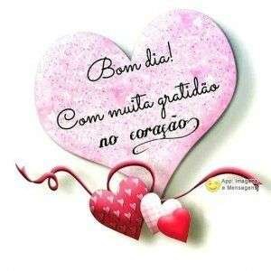 Bom dia com gratidão