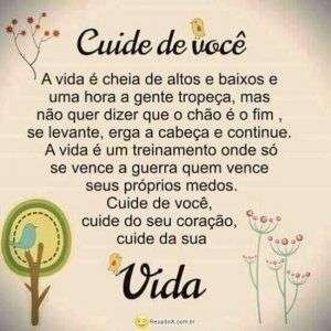 Cuide da sua vida
