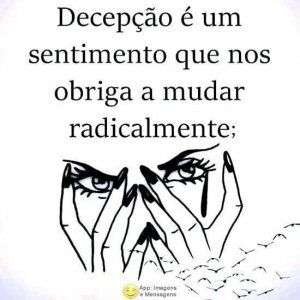 Decepção e mudança