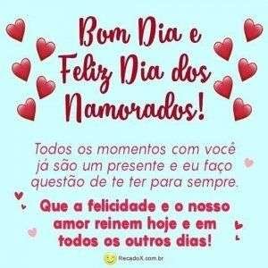 Feliz dia dos namorados