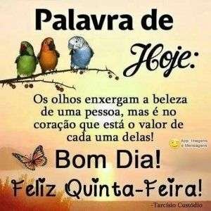 Feliz quinta-feira