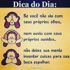Fica a dica