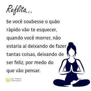 O que os outros vão pensar