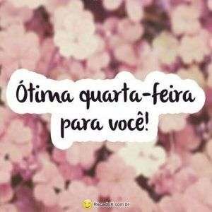 Ótima quarta-feira