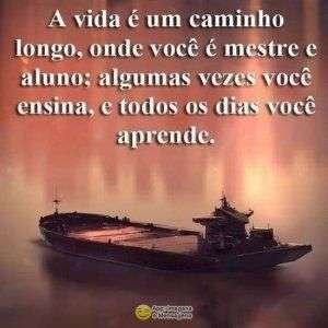 A vida é um caminho longo
