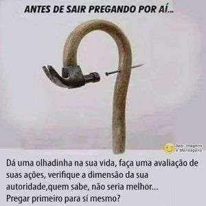 Antes de sair pregando