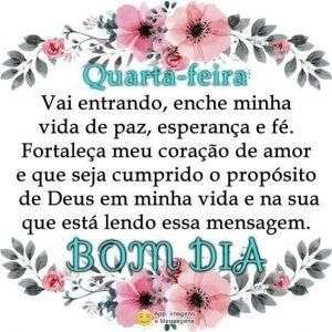 Bem-vida quarta-feira