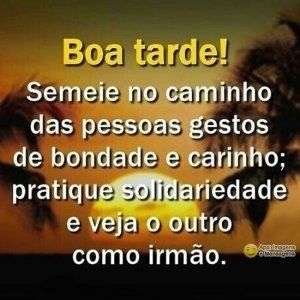 Boa tarde