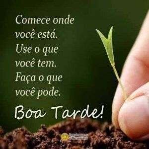 Boa tarde