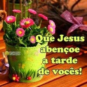 Boa tarde abençoada