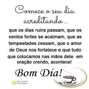 Bom dia