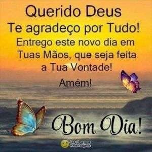 Bom dia Deus