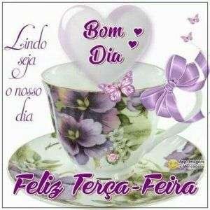 Bom dia e Feliz terça-feira