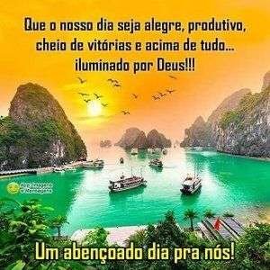 Bom e abençoado dia