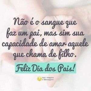 Feliz dia dos pais