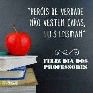 Feliz dia dos professores