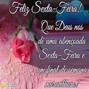 Feliz sexta-feira abençoada