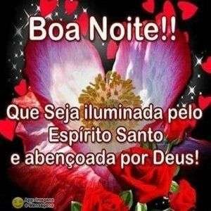 Noite abençoada por Deus