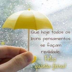 Feliz quinta-feira