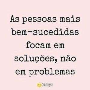 Pessoas bem-sucedidas