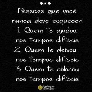 Pessoas para não esquecer