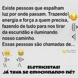 Pessoas que espalham luz