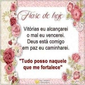 Vitórias eu alcançarei