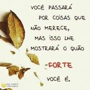 Você é forte