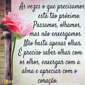 Apreciar com o coração