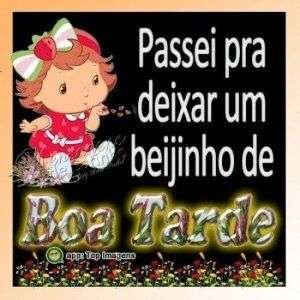 Beijinho de boa tarde