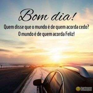 Bom dia