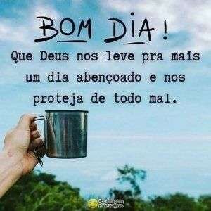 Bom dia abençoado