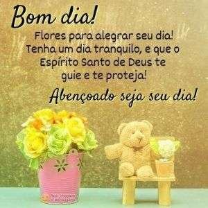 Bom dia abençoado