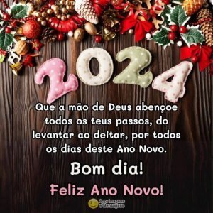 Bom dia de Ano Novo