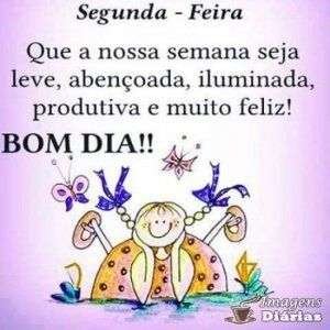 Bom dia de segunda-feria