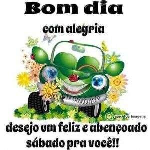 Bom dia e feliz sábado