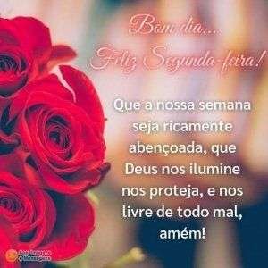 Bom dia e Feliz Segunda-feira