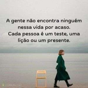 Cada pessoa é um teste