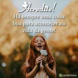 Coisa boa pra acontecer