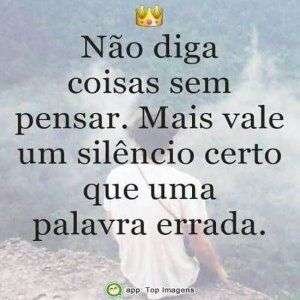 Dizer sem pensar