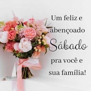 Feliz e abençoado sábado