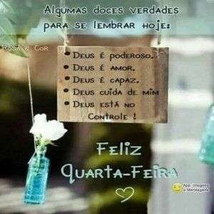 Feliz quarta-feira