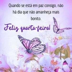 Feliz quarta-feira