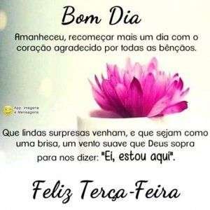 Feliz terça-feira