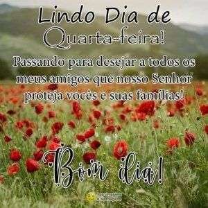 Lindo dia de quarta-Feira