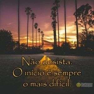 Não desista