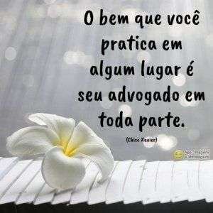 O bem que você pratica