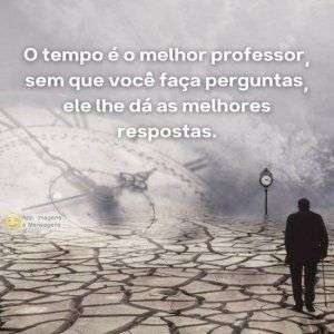 O tempo é o melhor professor
