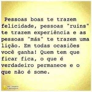 O verdadeiro permanece