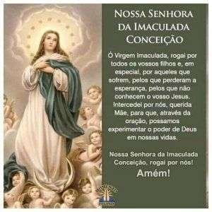 Oração à Nossa Senhora da Imaculada Conceição